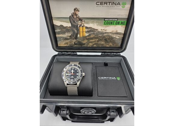 Image Montre Homme CERTINA Certina ph 200m Acier Acier 43 mm