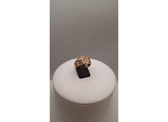 Image Bague Bague Noeud Plaqué Or