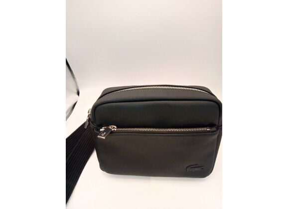 Image Sac à main LACOSTE Porté épaule Polyuréthane Noir