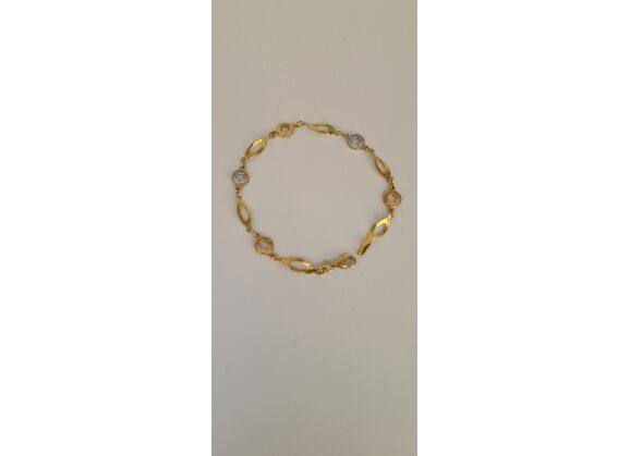 Image Bracelet Or jaune Or blanc