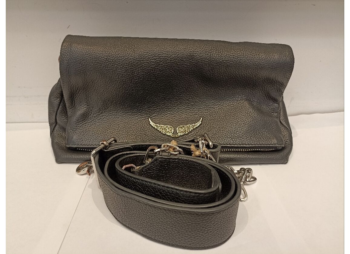 Sac à main ZADIG ET VOLTAIRE Porté épaule Cuir Noir d'occasion