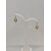 Image Boucles d'oreilles Or jaune Pierres blanches
