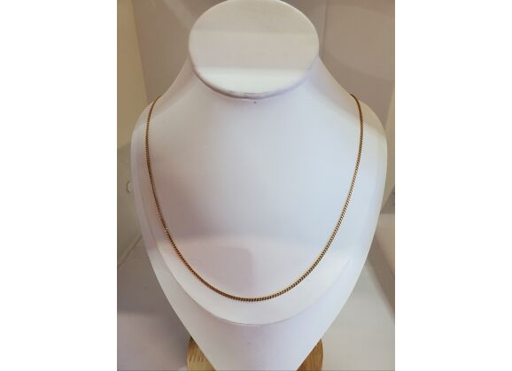 Image Collier Or jaune Maille gourmette