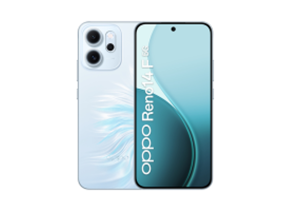 Image OPPO Reno14 F 5G Bleu opale 256 Go