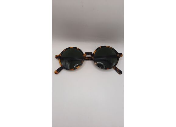 Image Lunettes de soleil FRENCH RETRO Lunette de soleil french retro pantos Plastique Marron 4.5 mm