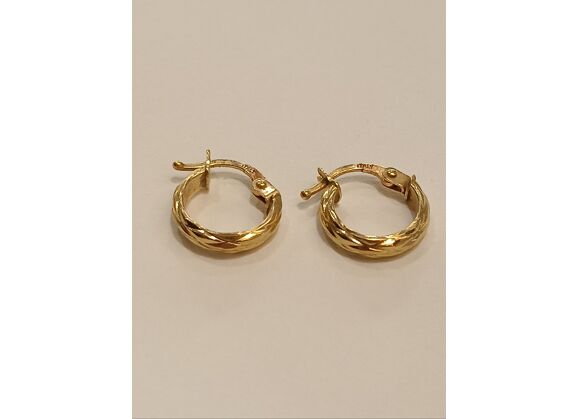 Image Boucles d'oreilles Or jaune