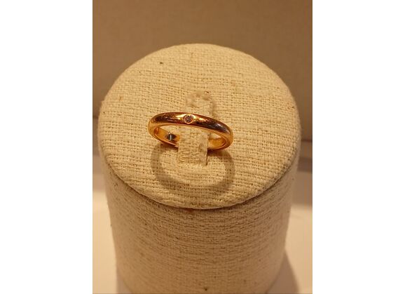 Image Bague Or jaune Diamant
