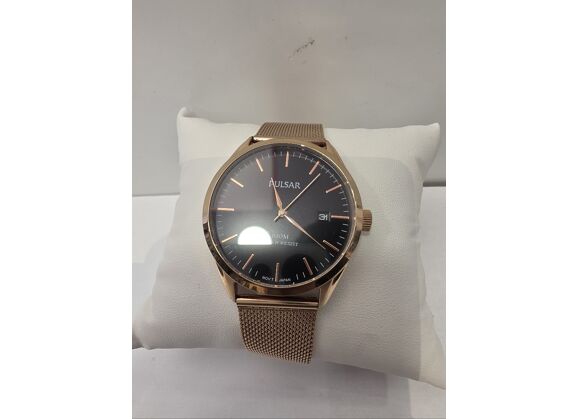 Image Montre Unisexe PULSAR Pulsar tradition Acier Dore 39 mm