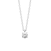 Image Collier Argent Oxyde de zirconium