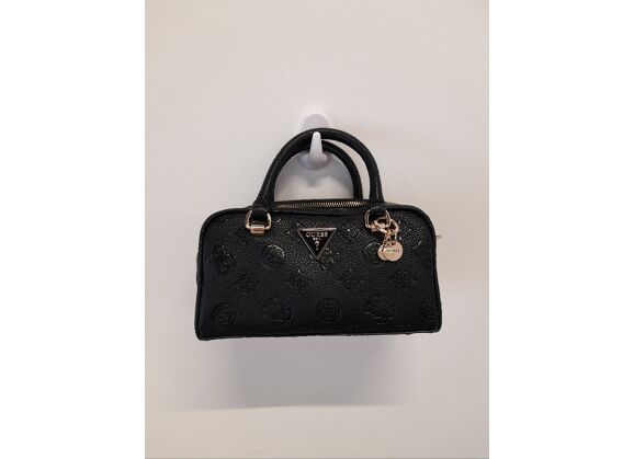 Image Sac à main GUESS Porté croisé Cuir Noir