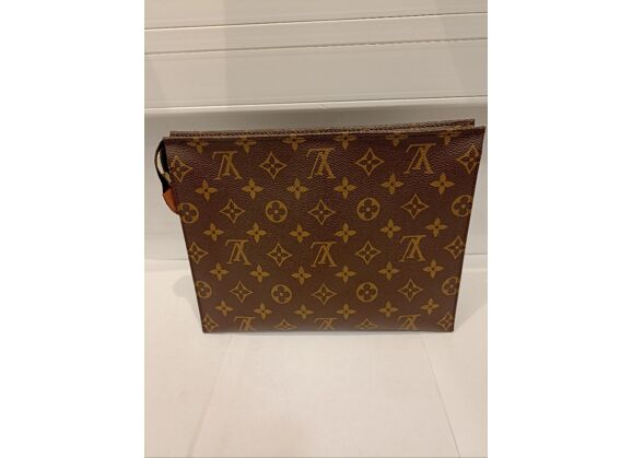 Image Sac à main LOUIS VUITTON Pochette Cuir Marron