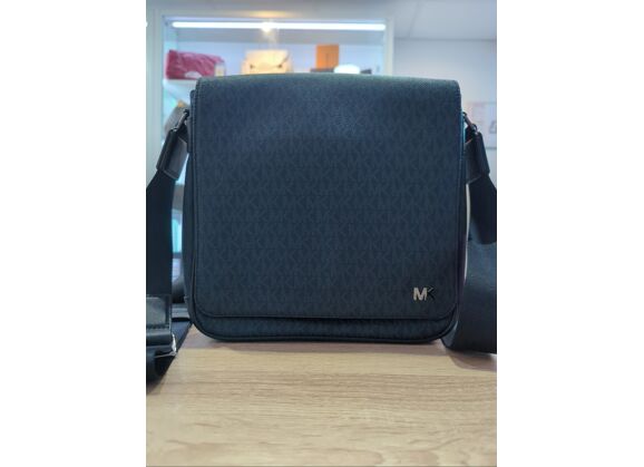 Image Sac à main MICHAEL KORS Jet Set Porté croisé Toile Bleu