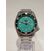 Image Montre Homme S Fond lagon Acier Argenté 38 mm