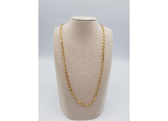 Image Collier Or jaune Maille cheval