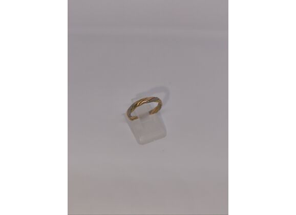 Image Bague Alliance Or jaune Or blanc Or rose