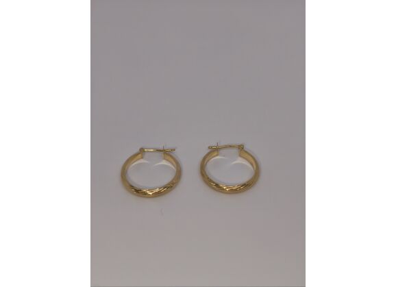 Image Boucle d'oreille Créoles Or jaune