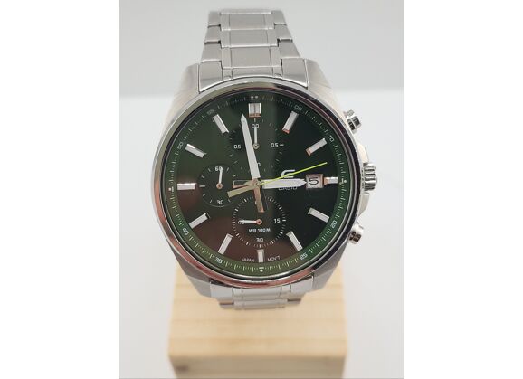 Image Montre Homme Edifice 5345 Acier Argenté 41 mm