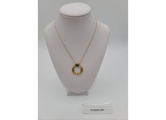 Image Collier Plaqué or