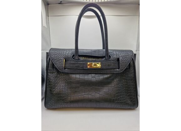 Image Sac à main MAC DOUGLAS Pyla Porté main Cuir Noir