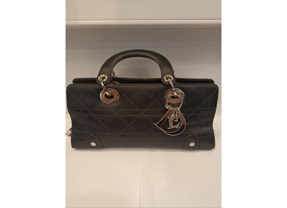 Image Sac à main DIOR Porté main Cuir Noir