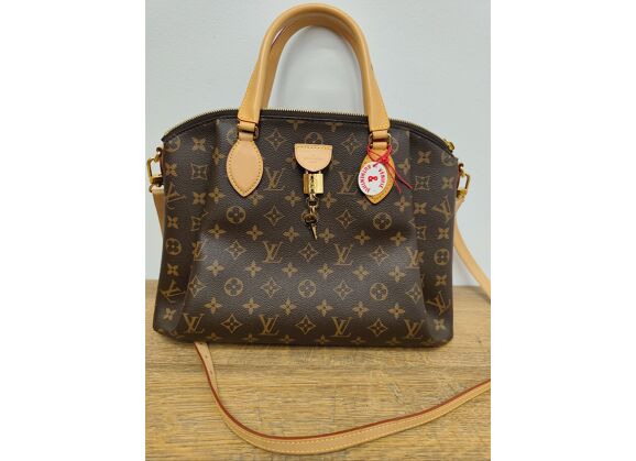 Image Sac à main LOUIS VUITTON Porté main Toile enduite Monogram marron