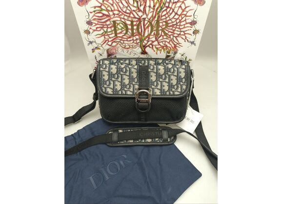 Image Sac à main DIOR Porté croisé Toile Noir