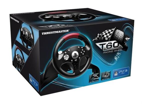 Image Acc. de jeux vidéo THRUSTMASTER Volant Filaire Noir Ps3