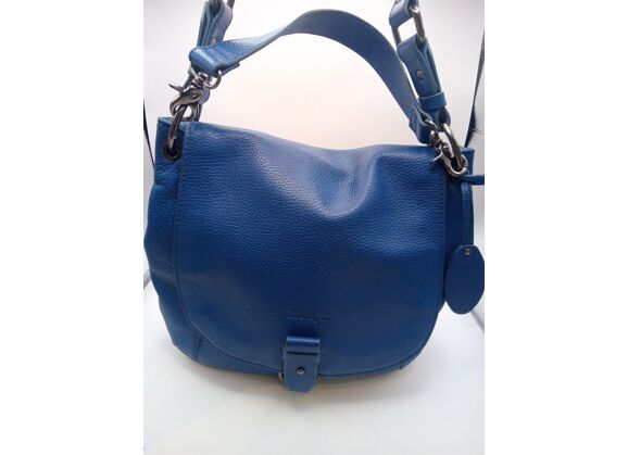 Image Sac à main MAC DOUGLAS Porté croisé Cuir Bleu