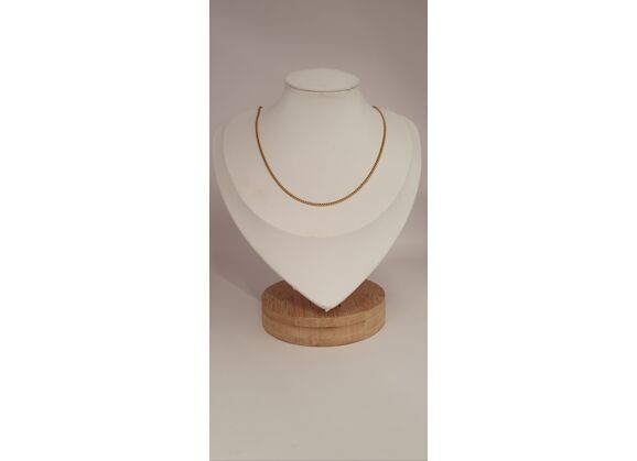 Image Collier Or jaune Maille gourmette
