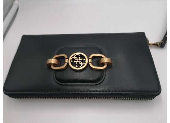 Image Portefeuille GUESS Simili cuir Noir