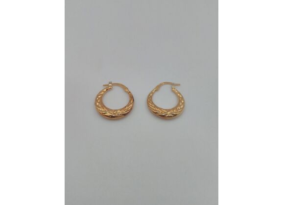Image Boucles d'oreilles Créoles Or jaune