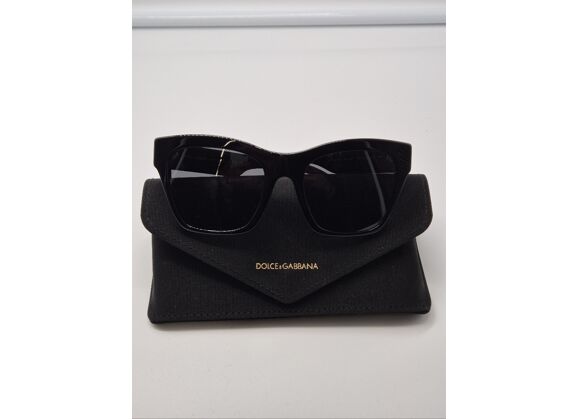 Image Lunettes de soleil DOLCE & GABBANA Dg 4512 501/87 Plastique Noire 53 mm