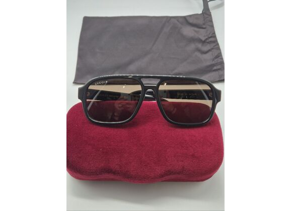 Image Lunettes de soleil GUCCI Gucci gg1342s Plastique Noir 59 mm