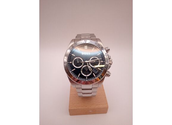 Image Montre Homme Chronographe Acier Argenté 43 mm