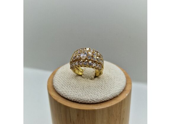 Image Boucles d'oreilles Or jaune Diamant