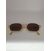 Image Lunettes de soleil JOHN DALIA Jean c100 Acétate Doré 47 mm