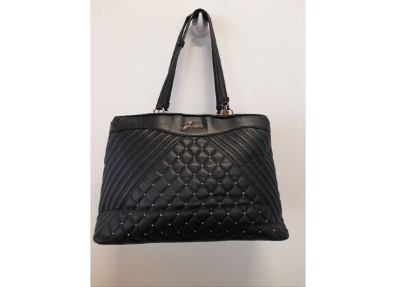 Image Sac à main GUESS Porté main Cuir Noir