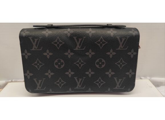 Image Portefeuille Zippy Toile enduite Noir