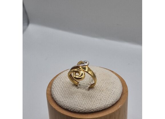 Image Bague Or jaune Or blanc