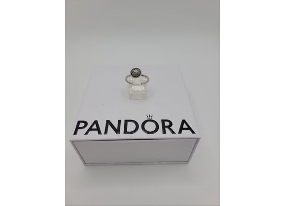 Image Bague Argent Pierre blanche