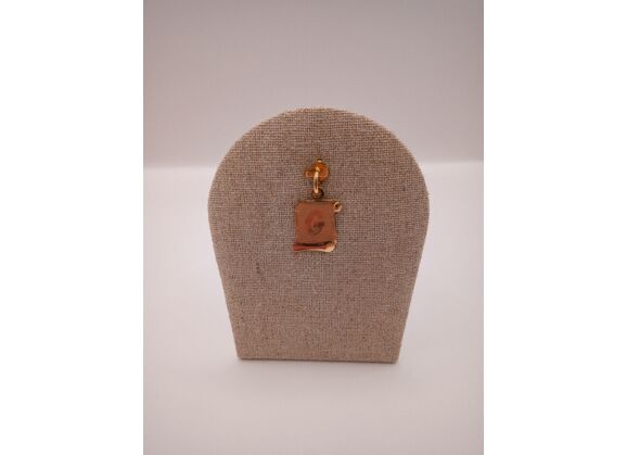 Image Pendentif Initiale Or jaune