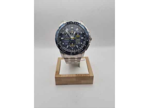 Image Montre Homme CITIZEN Gn-4w-s-12g Acier Argenté 46 mm