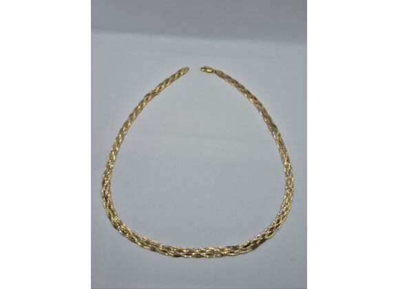 Image Collier Or jaune Or blanc Or rose