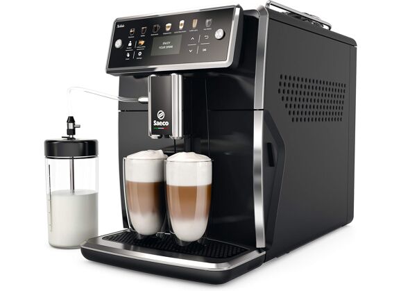 Image Cafetière PHILIPS Saeco sm7580 granaroma Noir