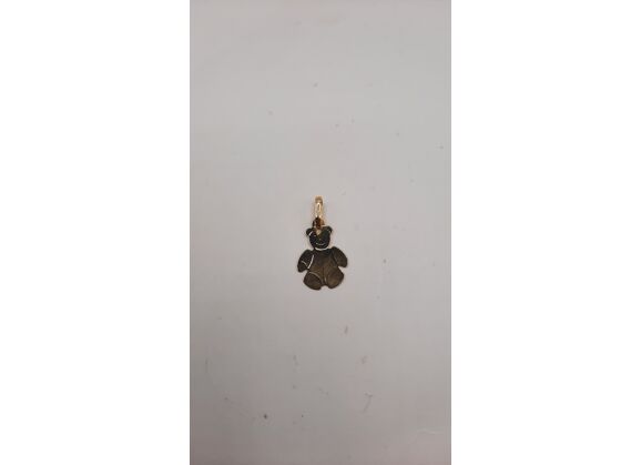 Image Pendentif Ourson Or jaune