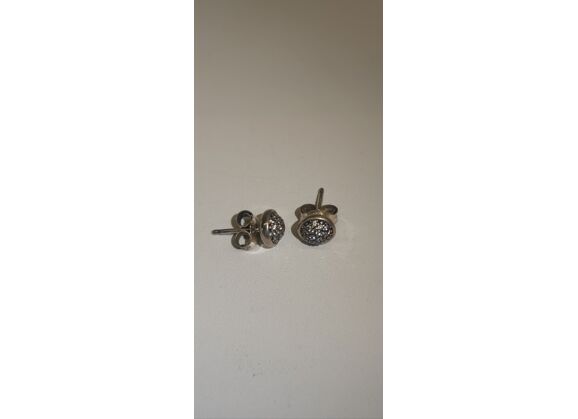 Image Boucles d'oreilles Argent Oxyde de zirconium