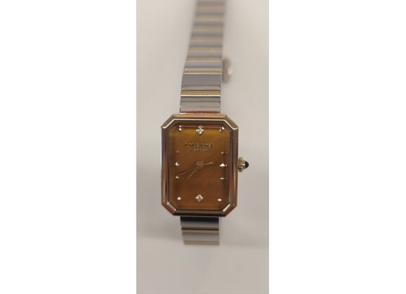 Image Montre Femme LOLA ROSE F1604 Acier Argenté et doré 25 mm