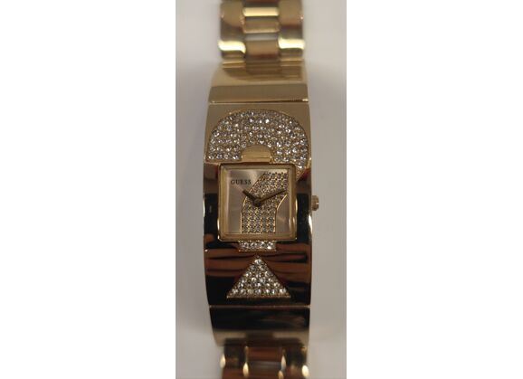 Image Montre Femme GUESS W11151l1 Acier Doré 20 mm