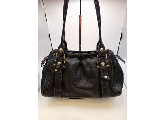 Image Sac à main LANCASTER Porté épaule Simili cuir Noir