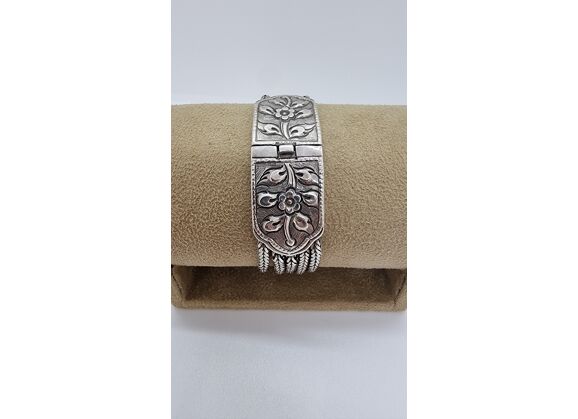 Image Bracelet Argent Maille tresse